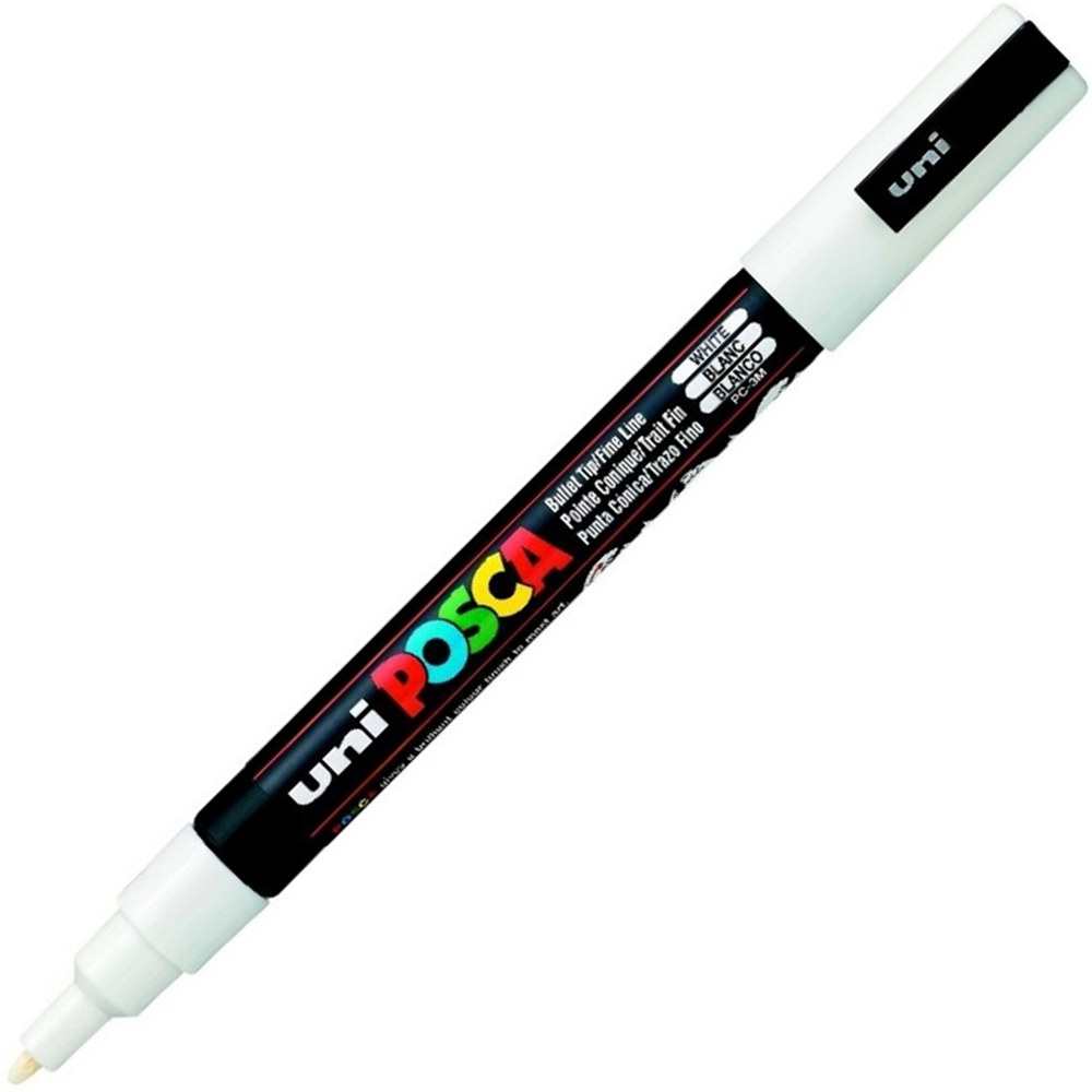 UNIBALL POSCA POSTER MARKÖRÜ PC-3M 0.9-1.3 MM BEYAZ