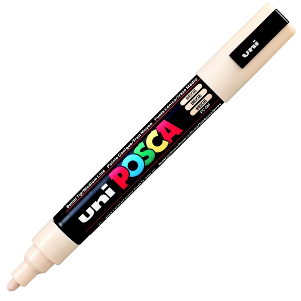 UNIBALL POSCA POSTER MARKÖRÜ PC-5M 1.8-2.5 MM BEJ