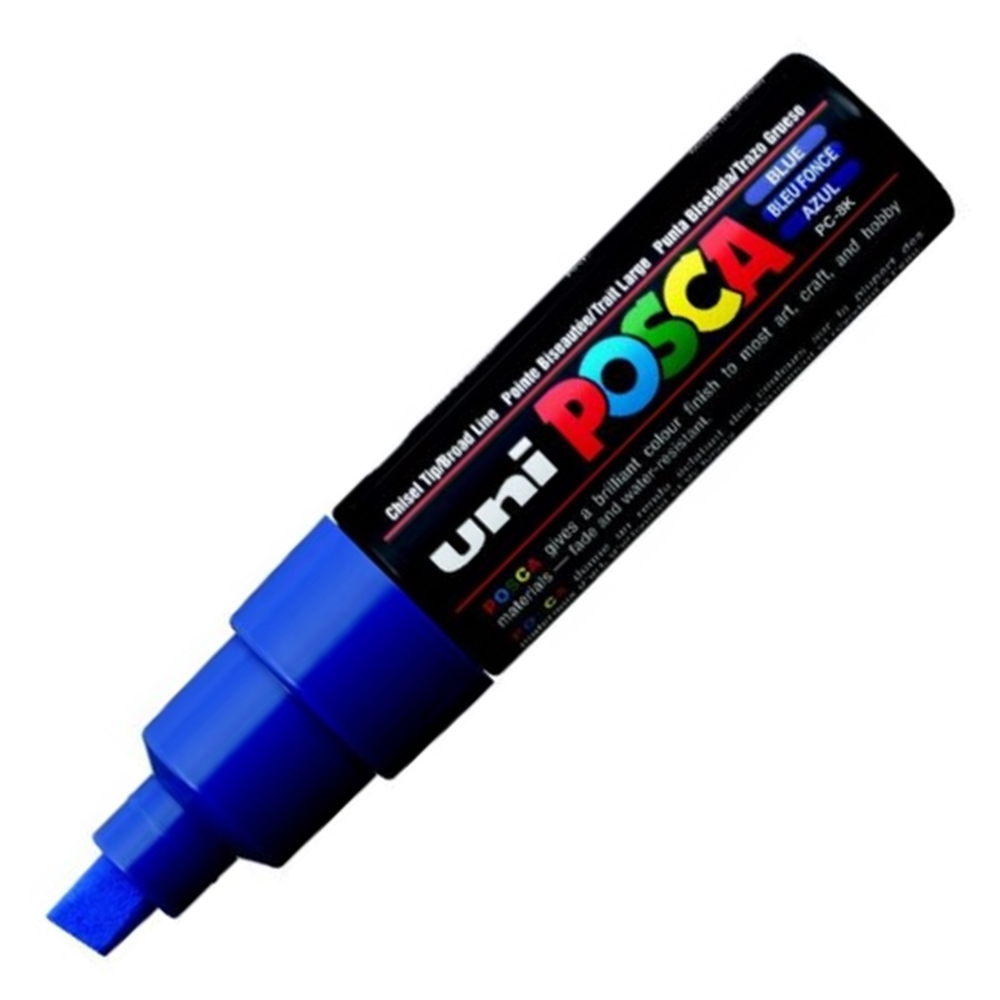 UNIBALL POSCA POSTER MARKÖRÜ PC-8K 8.0 MM MAVİ