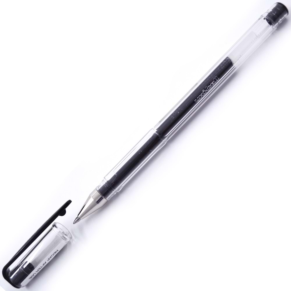 UNIBALL SİYAH JEL KALEM SIGNO UM-100 0.7