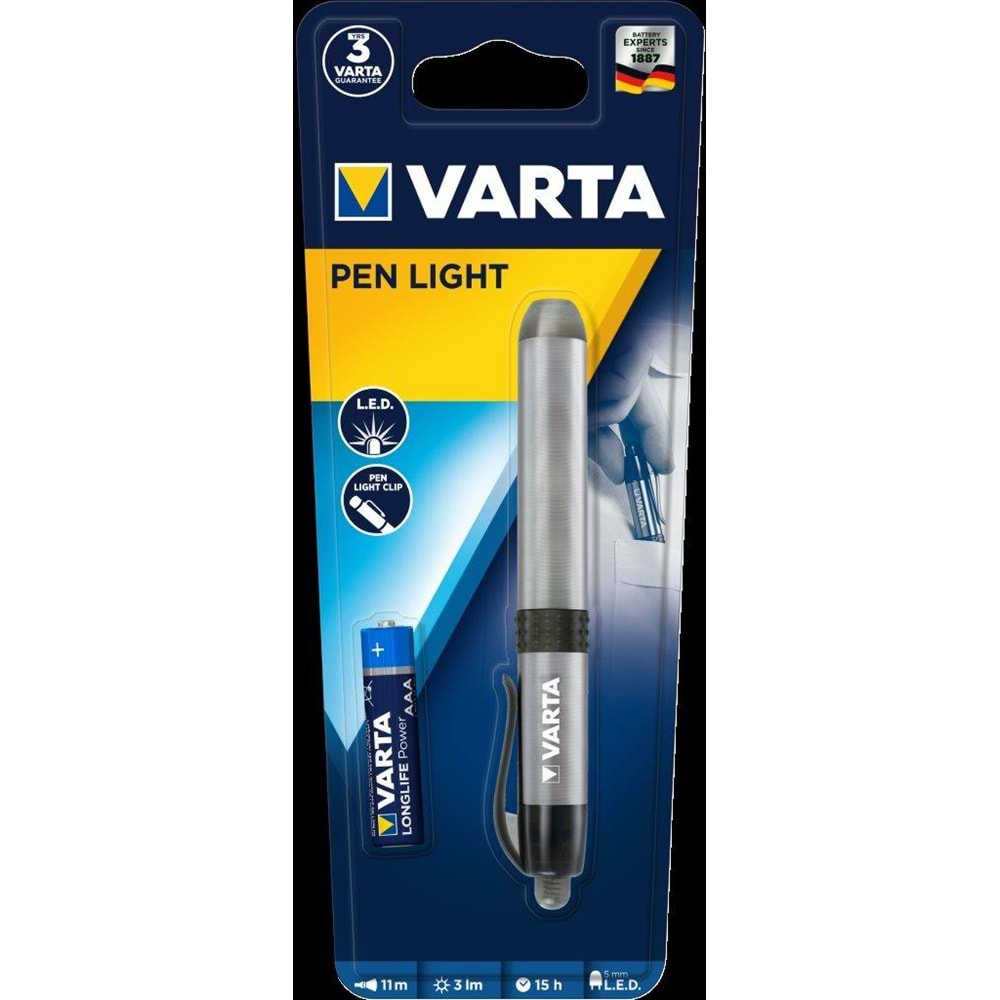 VARTA PEN LIGHT KALEM FENER 1AAA