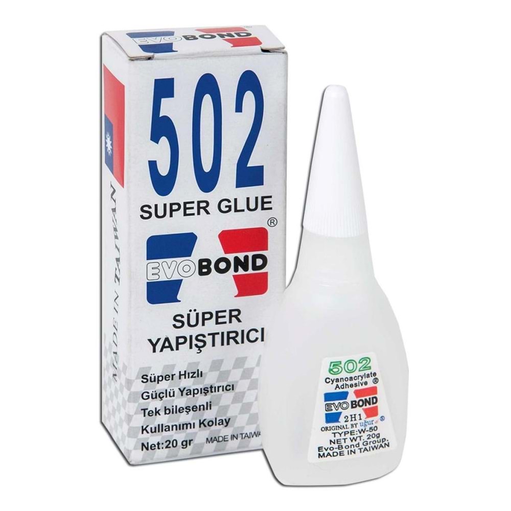 EVO BOND 502 JAPON YAPIŞTIRICI 20 GR