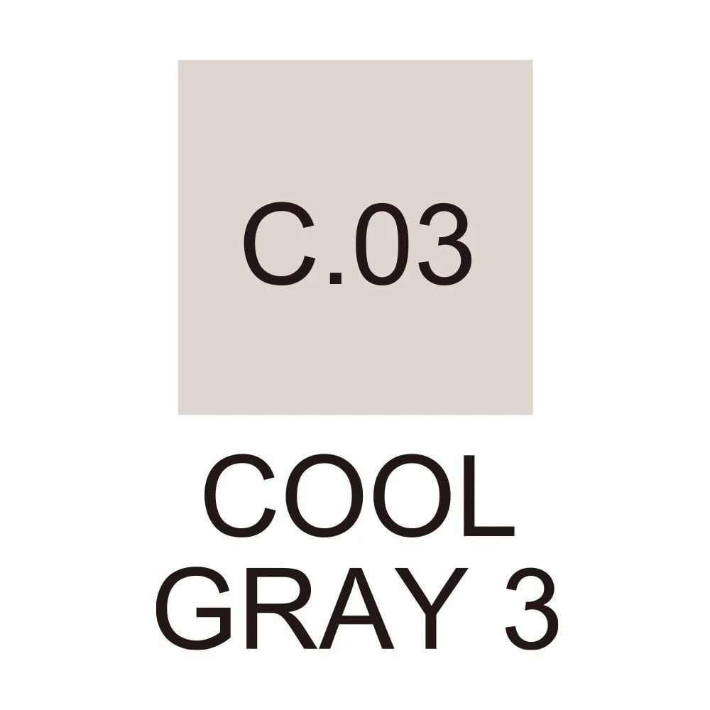 ZIG KURECOLOR TWIN S KC-3000 C03 COOL GRAY