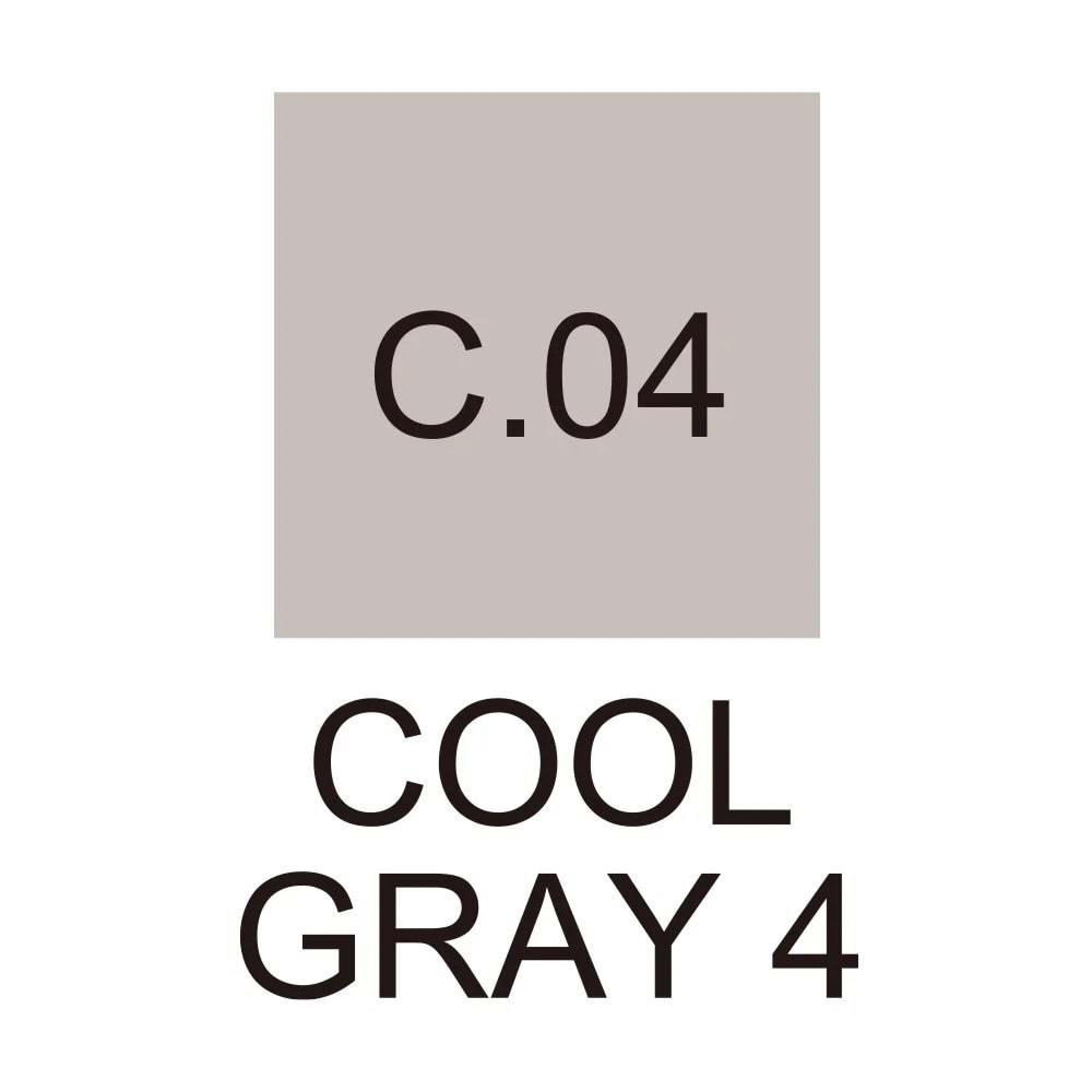 ZIG KURECOLOR TWIN S KC-3000 C04 COOL GRAY 4