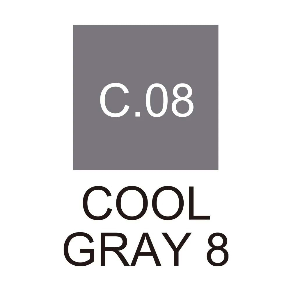 ZIG KURECOLOR TWIN S KC-3000 C08 COOL GRAY