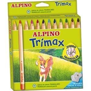 ALPINO JUMBO KALEM TRIMAX KARTON KUTU 12 RENK