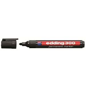 EDDING E-300 SİYAH PERMANENT MARKÖR