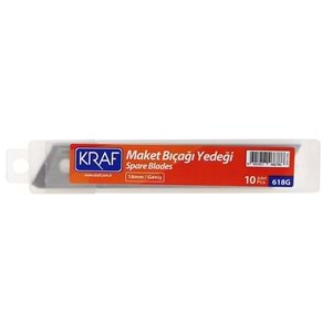 KRAF MAKET BIÇAĞI YEDEĞİ NO:18 10 LU