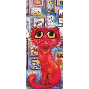 BLUE FOCUS PUZZLE 78 PARÇA RED CAT