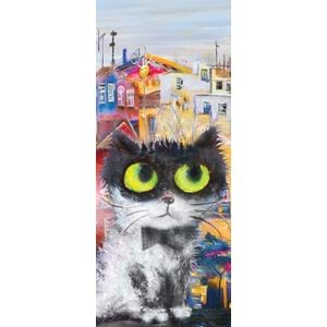 BLUE FOCUS PUZZLE 78 PARÇA CUTE CAT