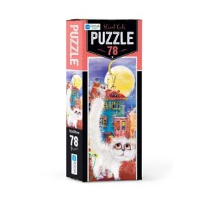 BLUE FOCUS PUZZLE 78 PARÇA STREET CATS