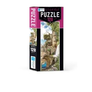 BLUE FOCUS PUZZLE 128 PARÇA WATERFALL STREET