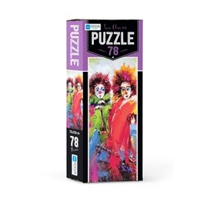 BLUE FOCUS PUZZLE 78 PARÇA TWO CLOWNS