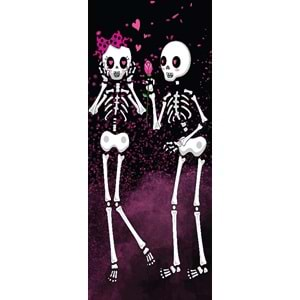 BLUE FOCUS PUZZLE 78 PARÇA SKELETON LOVE