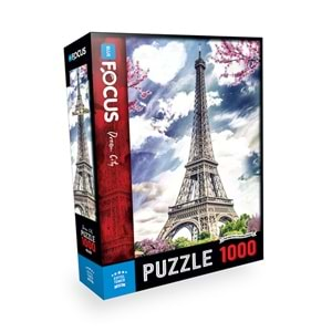 BLUE FOCUS PUZZLE 1000 PARÇA EYFEL KULESİ