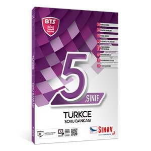 Sınav 5. Sınıf Türkçe Soru Bankası