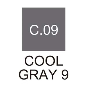 ZIG KURECOLOR TWIN S KC-3000 C09 COOL GRAY