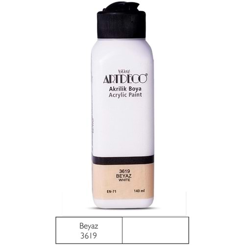 ARTDECO AKRİLİK BOYA BEYAZ 140 ML