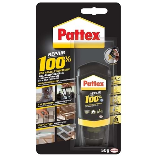 PATTEX ÇOK AMAÇLI YAPIŞTIRICI REPAİR %100 50 GR