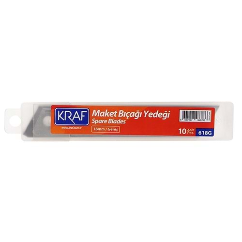 KRAF MAKET BIÇAĞI YEDEĞİ NO:18 10 LU