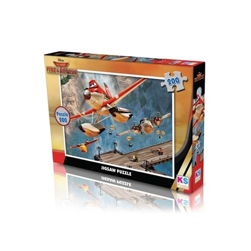 KS GAMES PUZZLE 200 LÜ PLANES