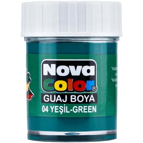 NOVA COLOR GUAJ BOYA ŞİŞE YEŞİL