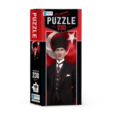 BLUE FOCUS PUZZLE 230 PARÇA MUSTAFA KEMAL ATATÜRK