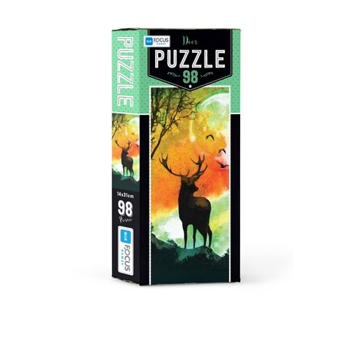 BLUE FOCUS PUZZLE 98 PARÇA DEER