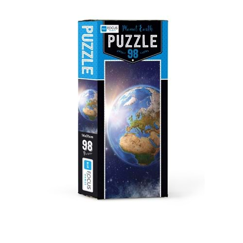 BLUE FOCUS PUZZLE 98 PARÇA PLANET EARTH