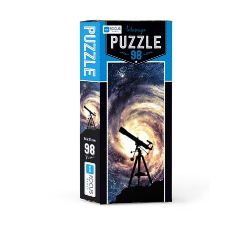 BLUE FOCUS PUZZLE 98 PARÇA TELESCOPE