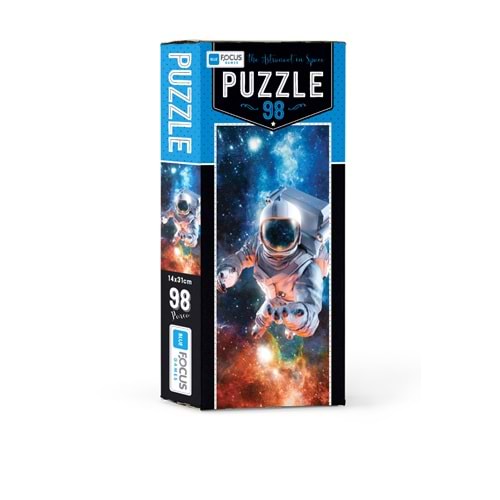 BLUE FOCUS PUZZLE 98 PARÇA THE ASTRONAUT IN SPACE