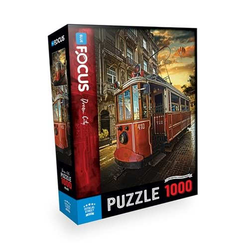 BLUE FOCUS PUZZLE 1000 PARÇA İSTİKLAL CADDESİ