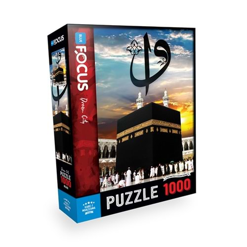 BLUE FOCUS PUZZLE 1000 PARÇA KABE-İ MUAZZAMA