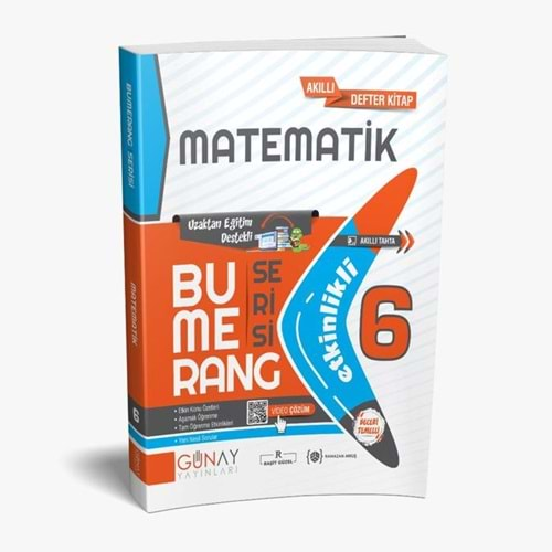 GÜNAY 6. SINIF MATEMATİK BUMERANG SORU BANKASI