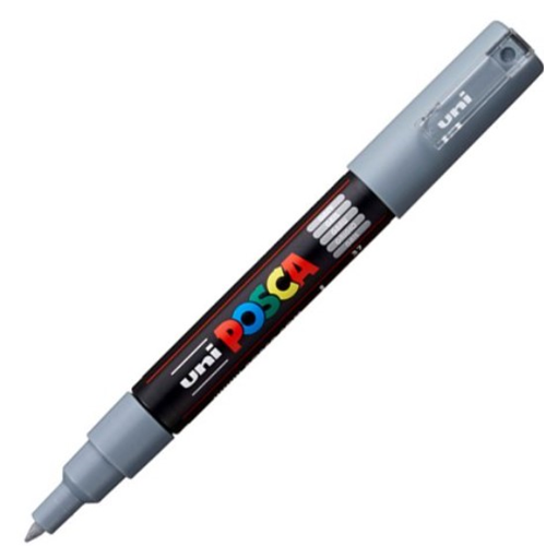 UNIBALL POSCA POSTER MARKÖRÜ PC-1M 0.7 MM GRİ