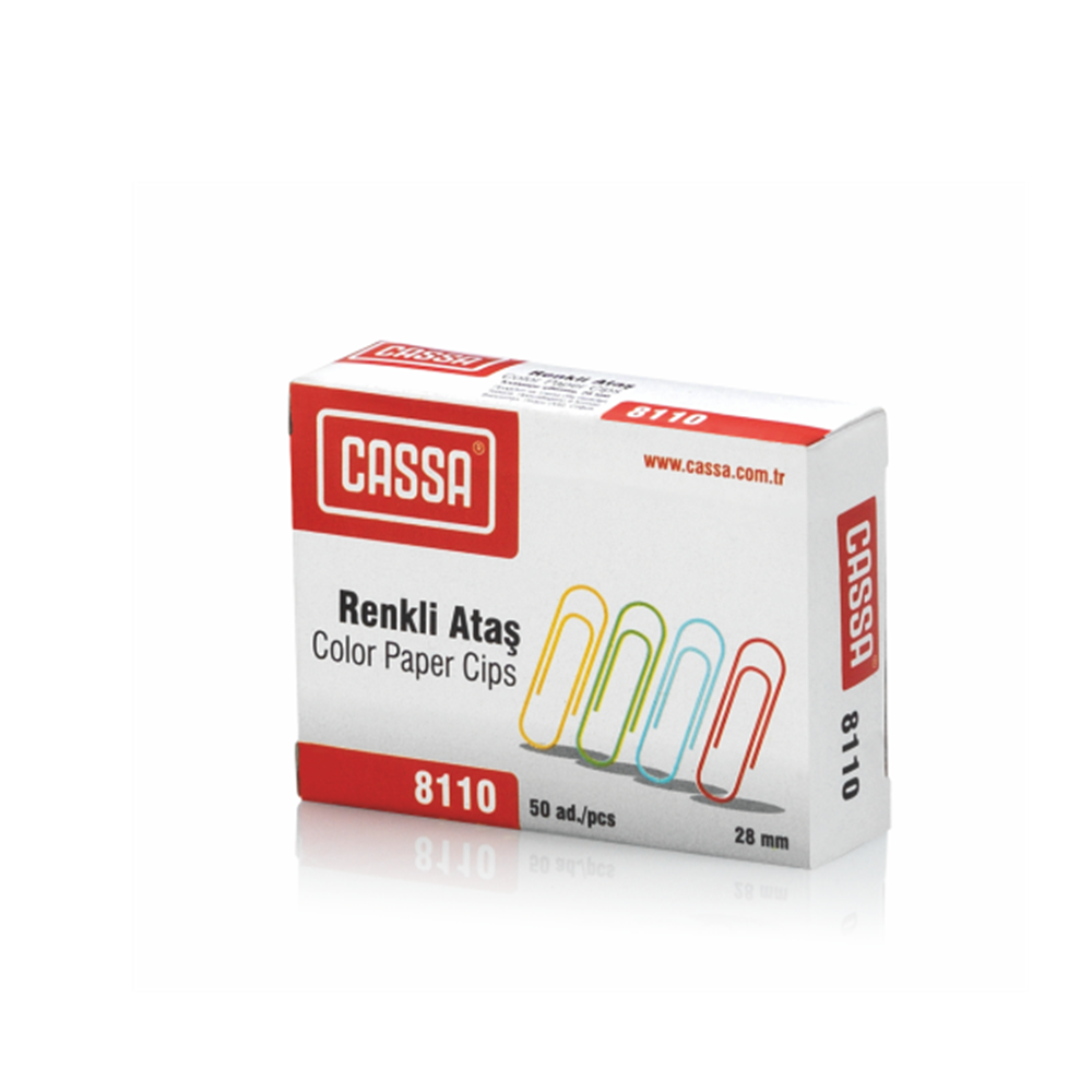 CASSA 28 MM RENKLİ ATAŞ