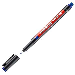 EDDING E-149 MAVİ ASETAT KALEMİ