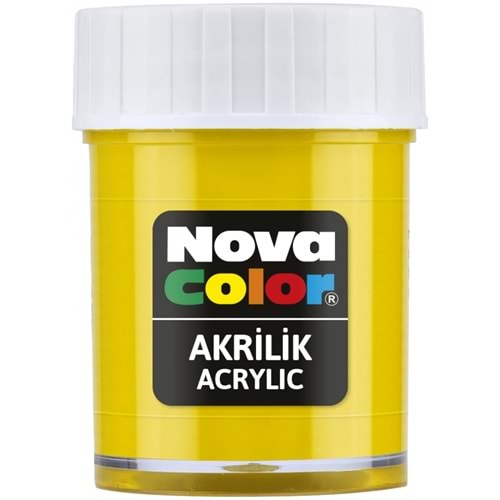 NOVA COLOR AKRİLİK-AHŞAP BOYASI SARI