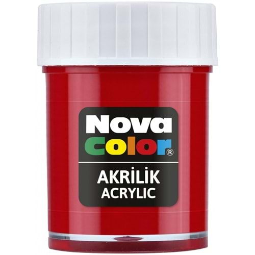 NOVA COLOR AKRİLİK-AHŞAP BOYASI KIRMIZI