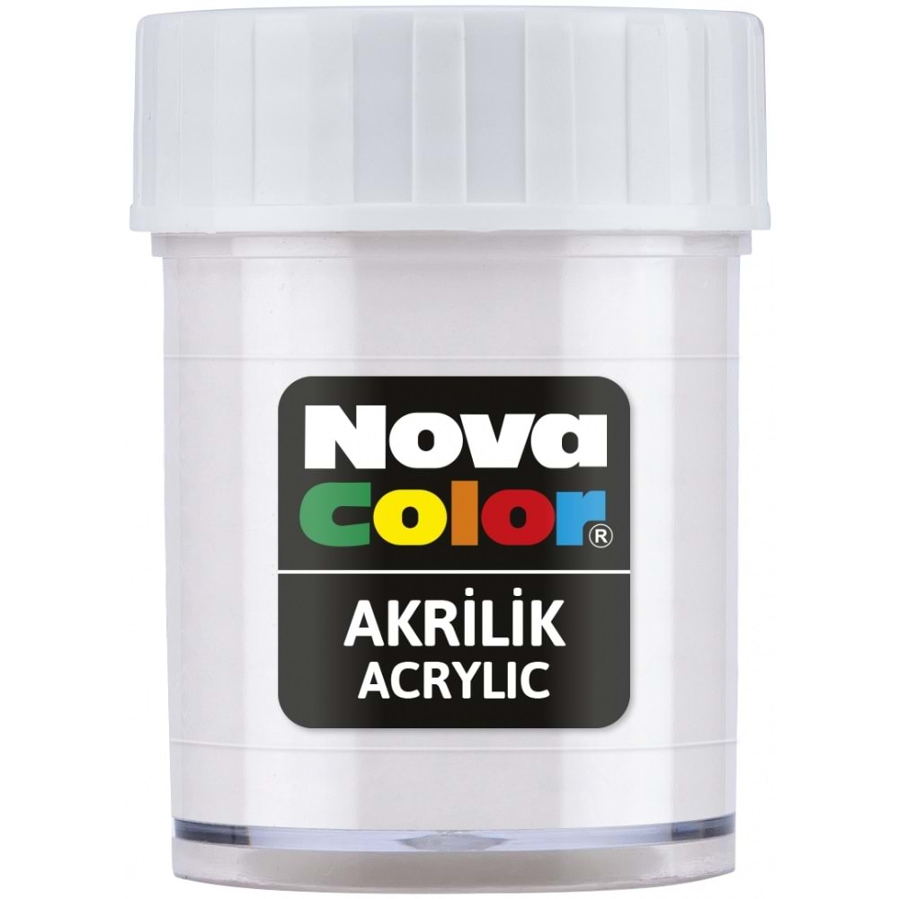 NOVA COLOR AKRİLİK-AHŞAP BOYASI BEYAZ