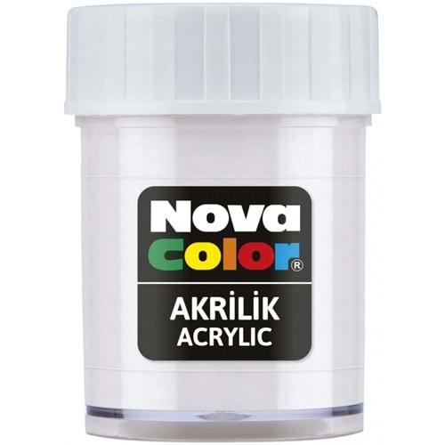 NOVA COLOR AKRİLİK-AHŞAP BOYASI BEYAZ