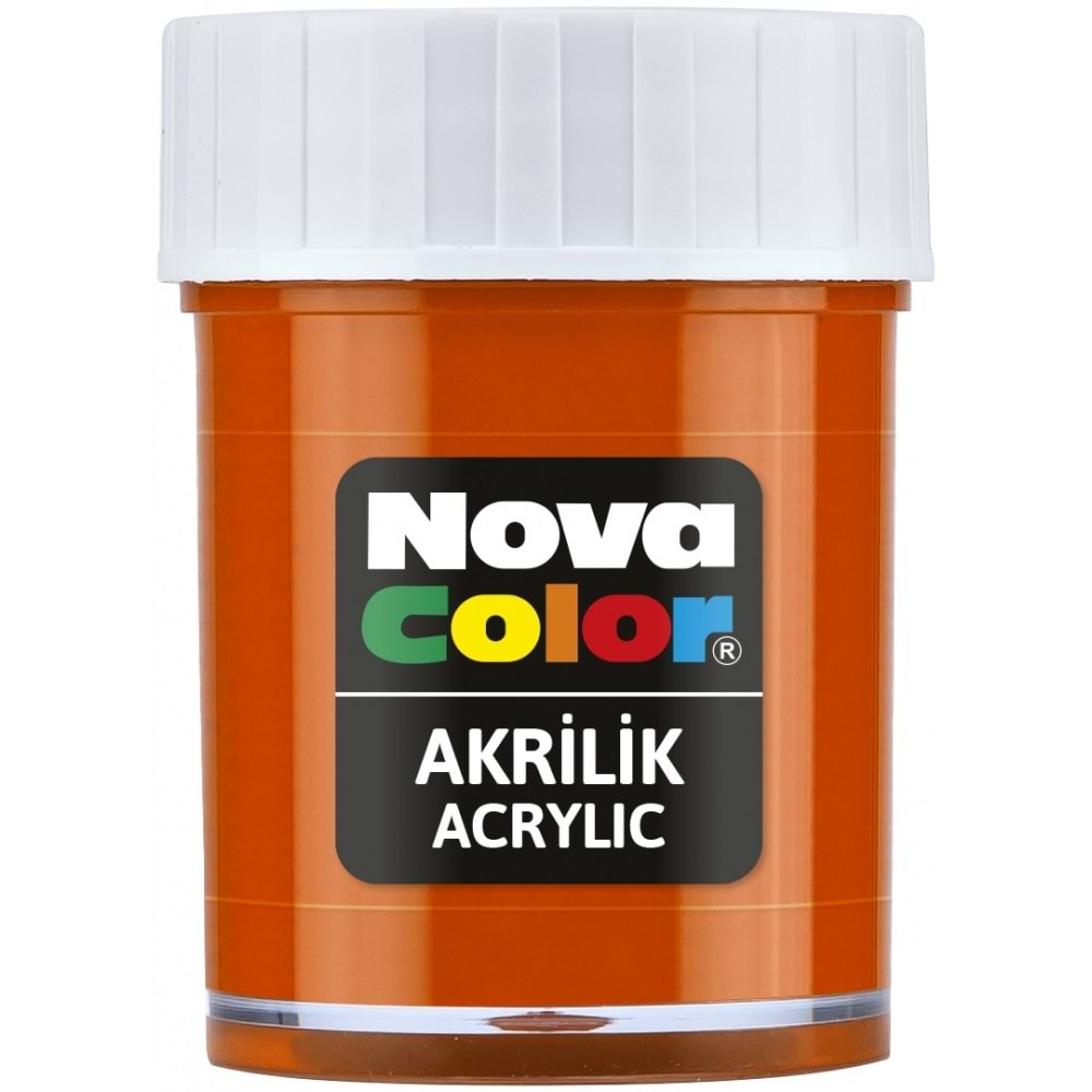 NOVA COLOR AKRİLİK-AHŞAP BOYASI TURUNCU