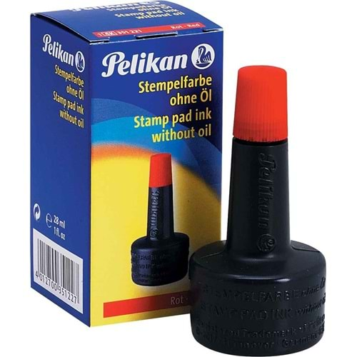 PELİKAN KIRMIZI STAMPA MÜREKKEBİ 30 CC