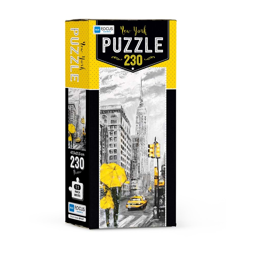 BLUE FOCUS PUZZLE 230 PARÇA NEW YORK