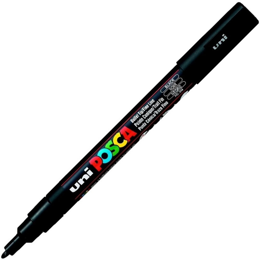 UNIBALL POSCA POSTER MARKÖRÜ PC-3M 0.9-1.3 MM SİYAH