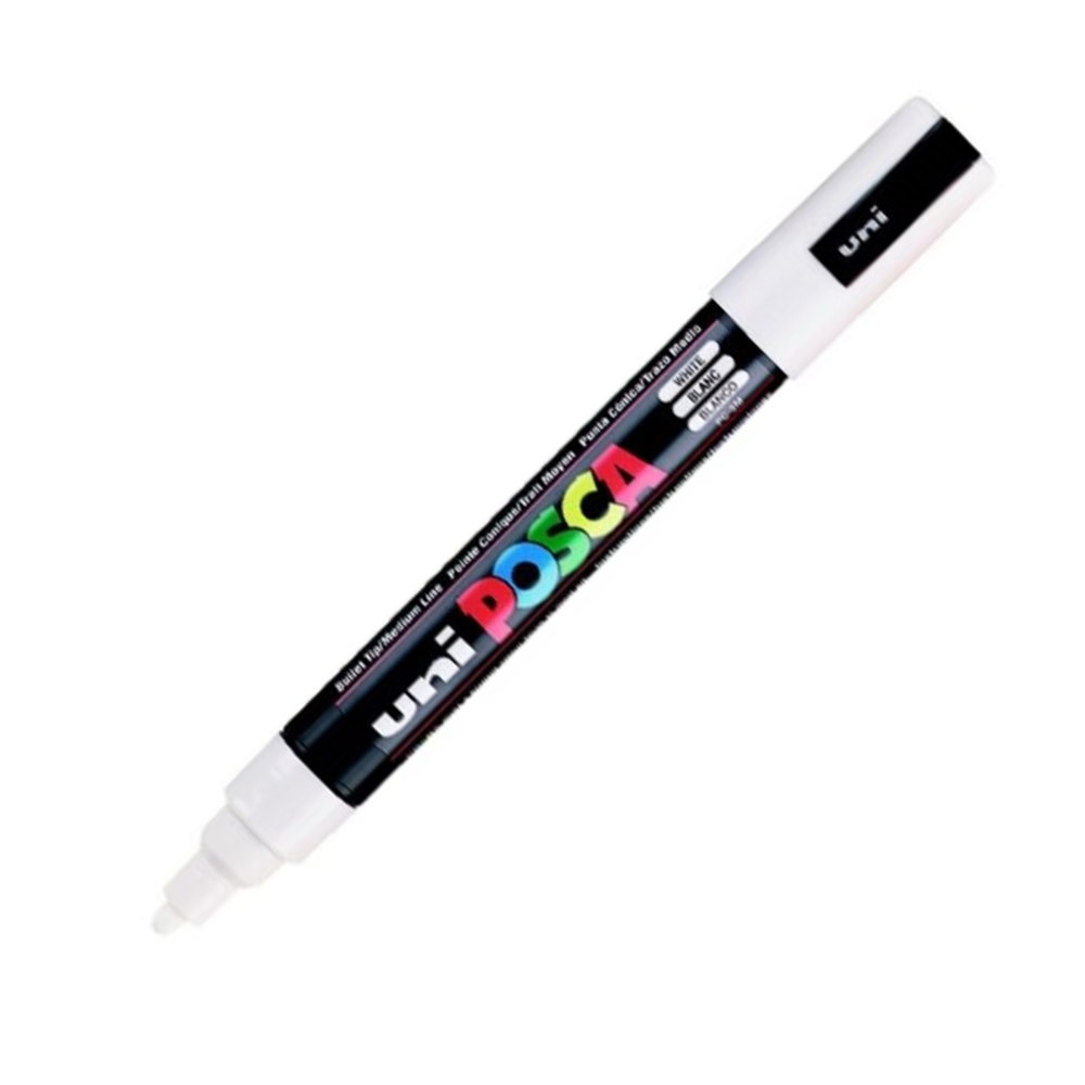 UNIBALL POSCA POSTER MARKÖRÜ PC-5M 1.8-2.5 MM BEYAZ
