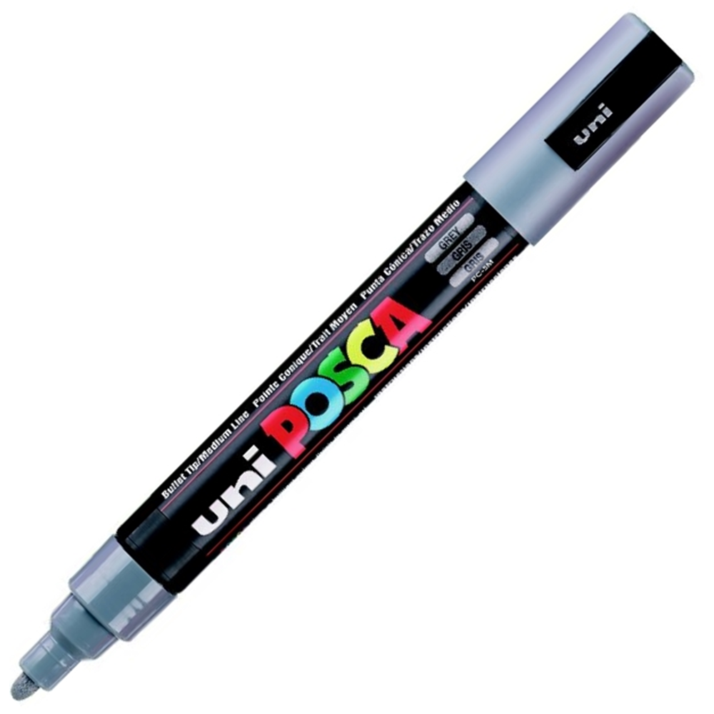 UNIBALL POSCA POSTER MARKÖRÜ PC-5M 1.8-2.5 MM GRİ
