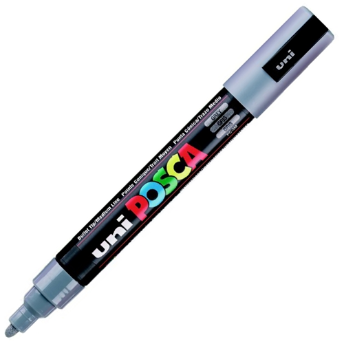 UNIBALL POSCA POSTER MARKÖRÜ PC-5M 1.8-2.5 MM GRİ