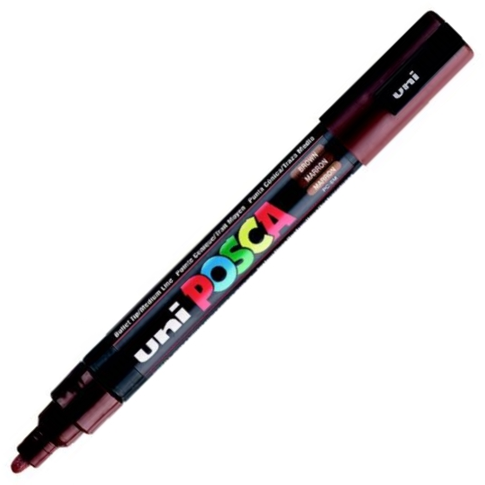 UNIBALL POSCA POSTER MARKÖRÜ PC-5M 1.8-2.5 MM KAHVERENGİ