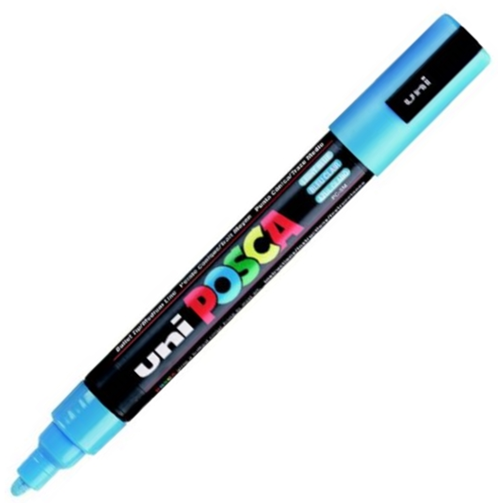 UNIBALL POSCA POSTER MARKÖRÜ PC-5M 1.8-2.5 MM AÇIK MAVİ